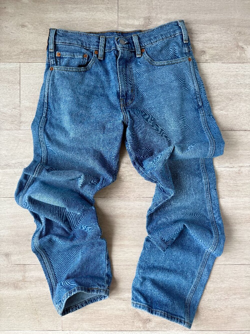 Levi's Jeans Medium Wash Blue Stretch Performance Denim 150th Anniversary W30